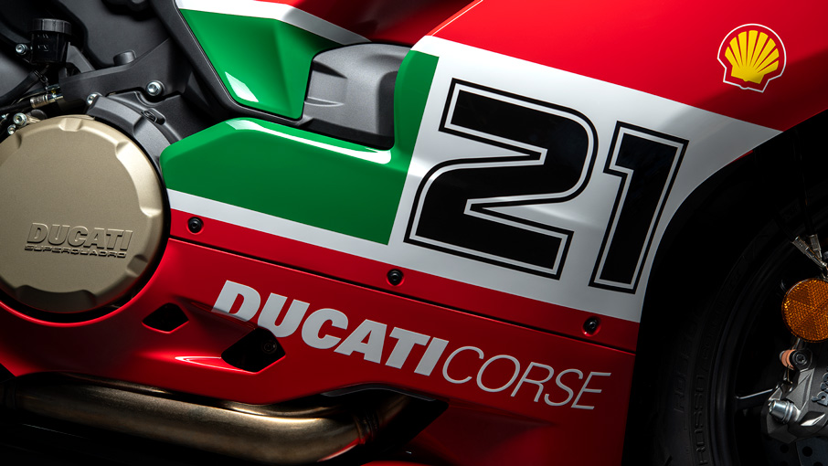 Seitenansicht Ducati Panigale V2 TB Edition