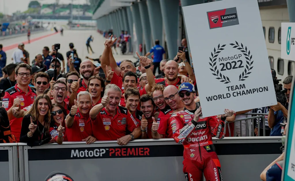 Ducati gewinnt die MotoGP