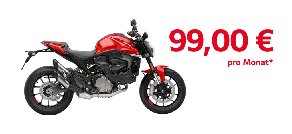 Ducati Monster ab 99€ monatlich Leasingangebot